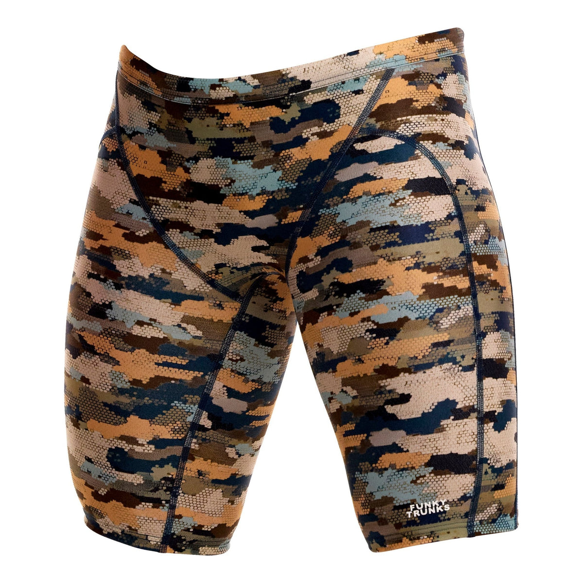 FUNKY TRUNKS BOYS BILKO BABY TRAINING JAMMER - Brown