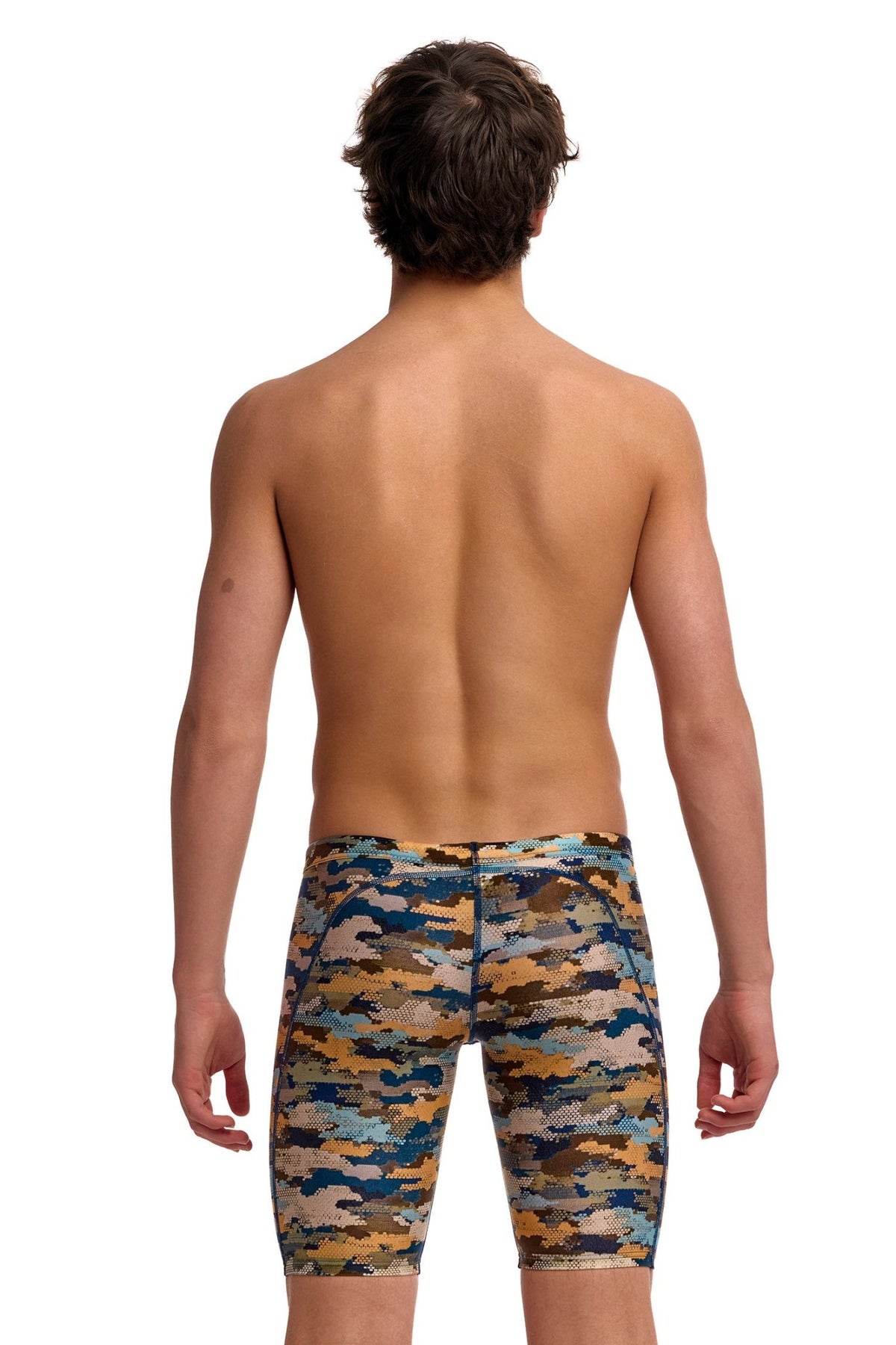 FUNKY TRUNKS BOYS BILKO BABY TRAINING JAMMER - Brown