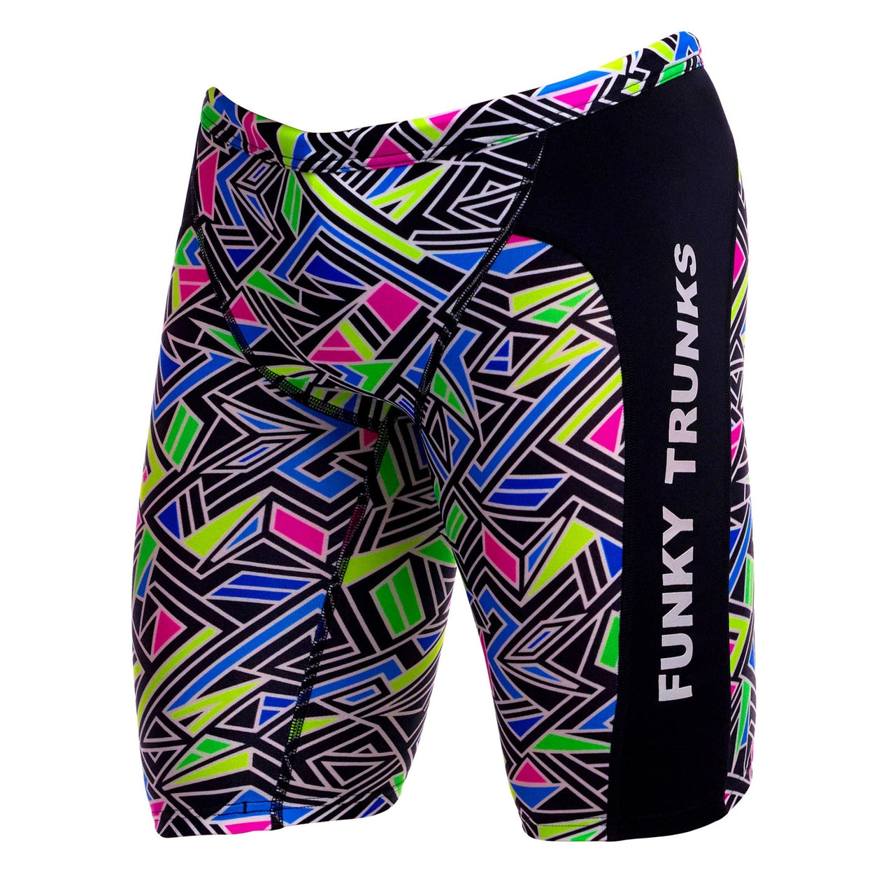FUNKY TRUNKS BOYS BITS OF PEACE TRAINING JAMMER - Multicolour