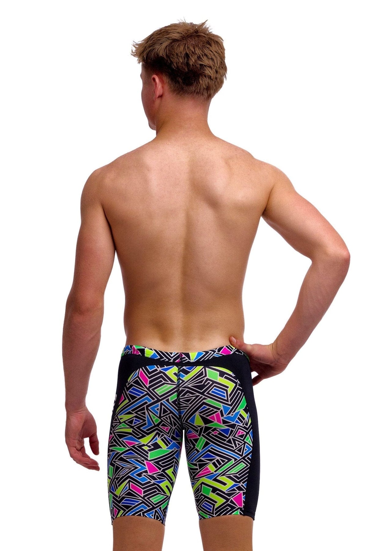 FUNKY TRUNKS BOYS BITS OF PEACE TRAINING JAMMER