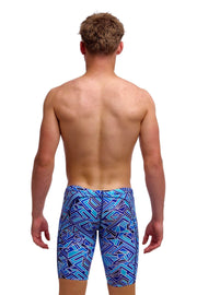 FUNKY TRUNKS BOYS BLUE BITS TRAINING JAMMER