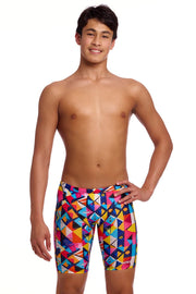FUNKY TRUNKS BOYS BROKEN BLOX TRAINING JAMMER - Multicolour