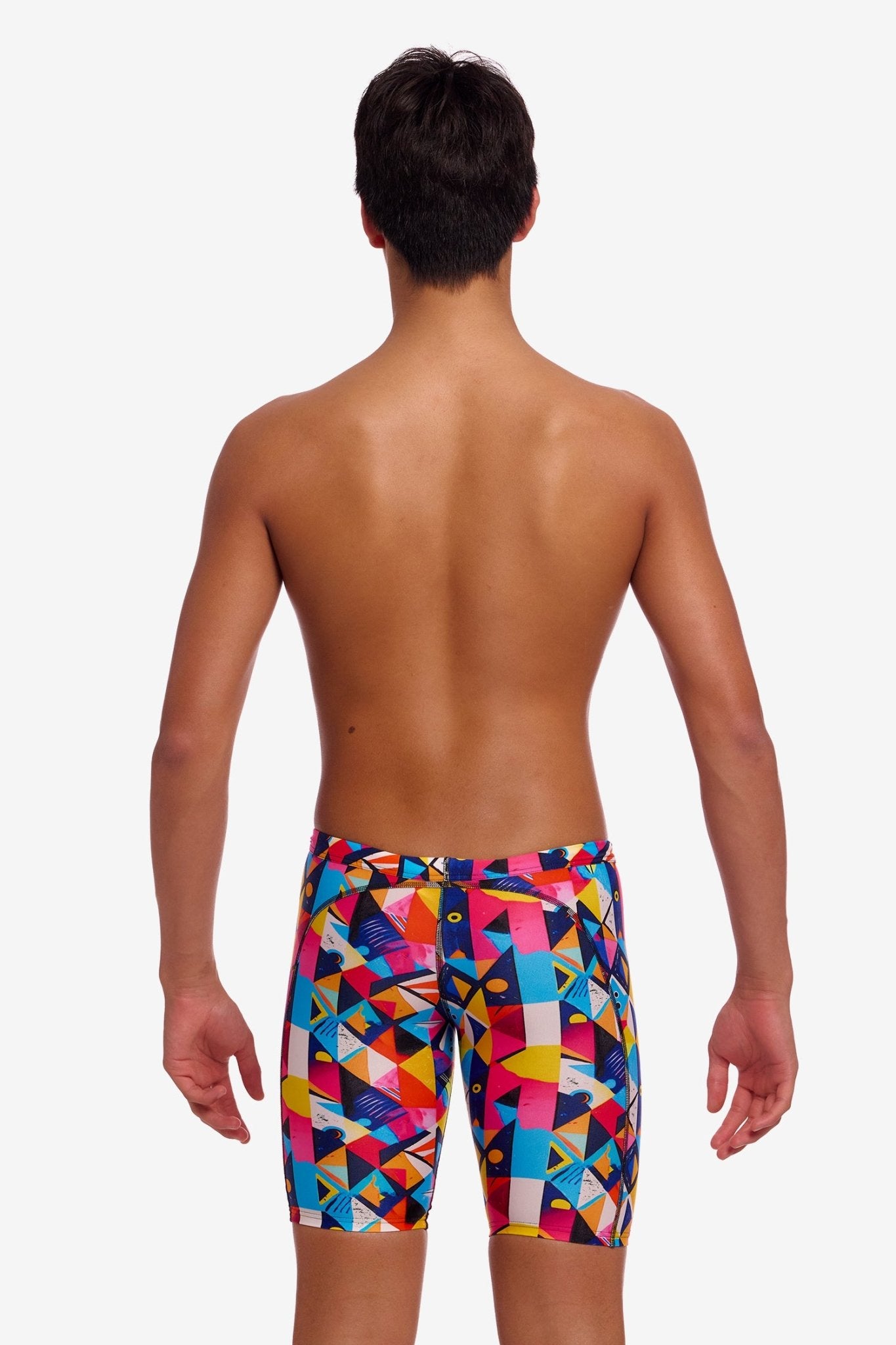 FUNKY TRUNKS BOYS BROKEN BLOX TRAINING JAMMER - Multicolour