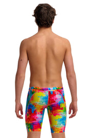 FUNKY TRUNKS BOYS FALLING COLOURS TRAINING JAMMER - Multicolour