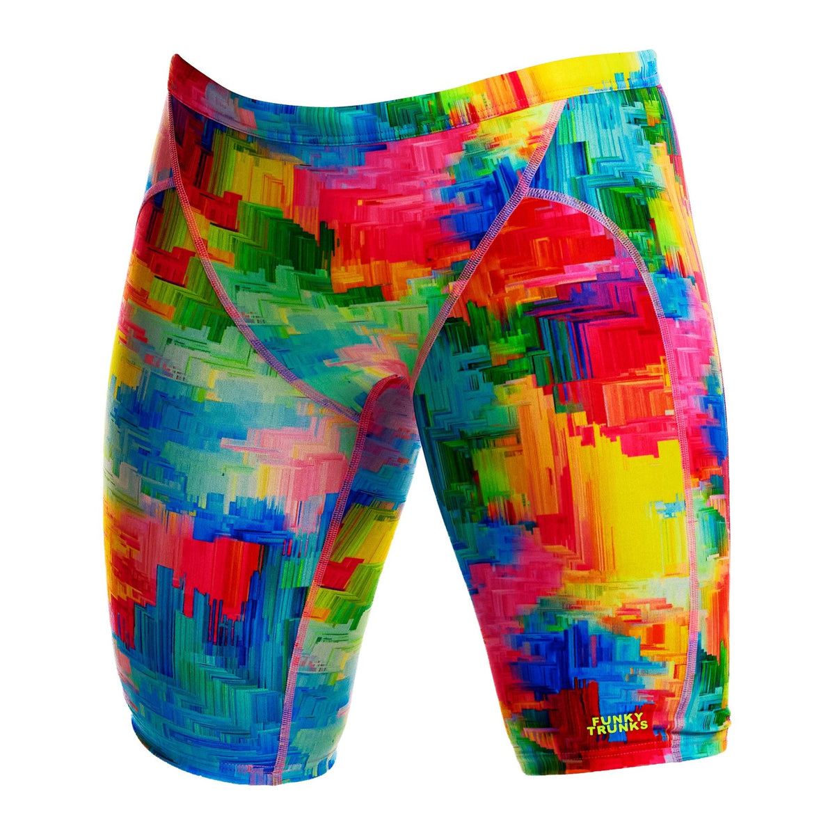 FUNKY TRUNKS BOYS FALLING COLOURS TRAINING JAMMER - Multicolour