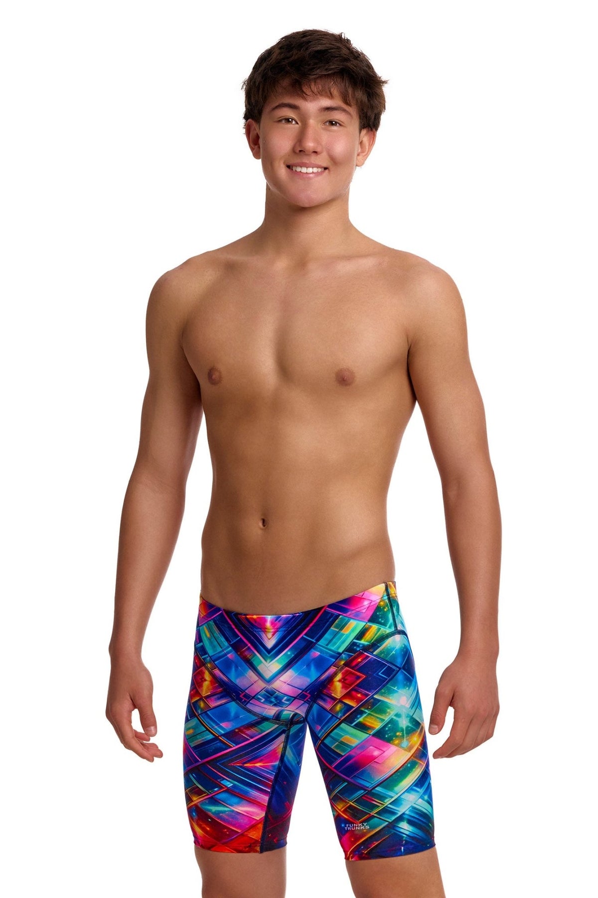 FUNKY TRUNKS BOYS FIREFLY SPARKLE FAST TRAINING JAMMER - Multicolour