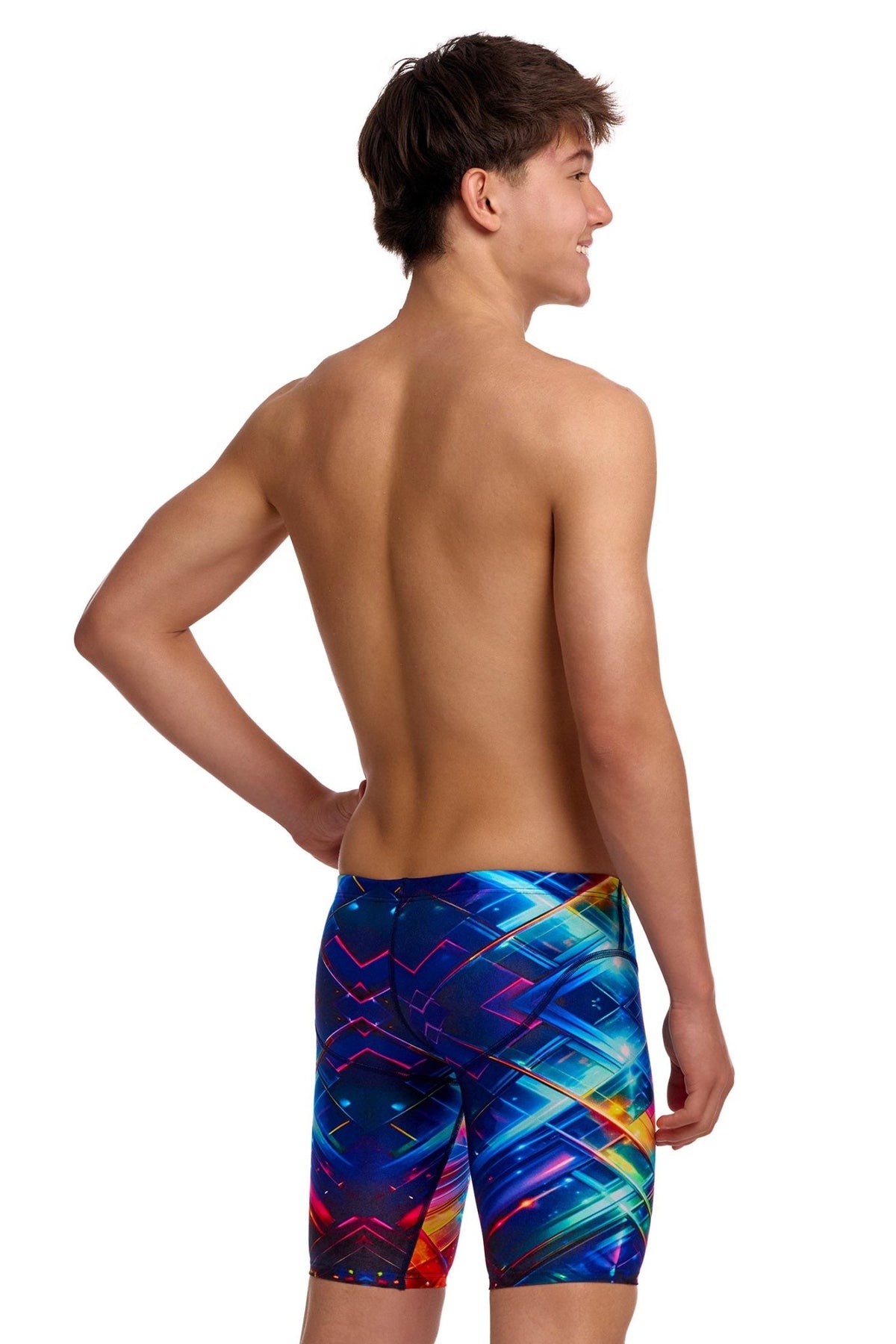 FUNKY TRUNKS BOYS FIREFLY SPARKLE FAST TRAINING JAMMER - Multicolour