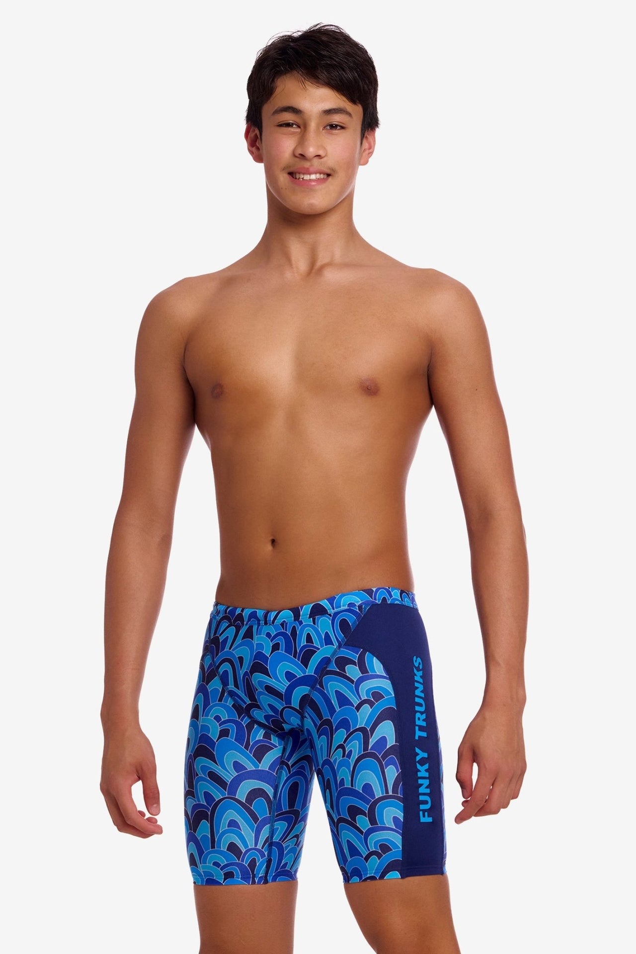 FUNKY TRUNKS BOYS HILL BILLY BLUES TRAINING JAMMER - Blue