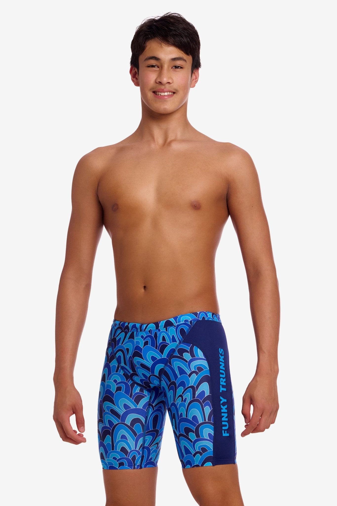 FUNKY TRUNKS BOYS HILL BILLY BLUES TRAINING JAMMER - Blue