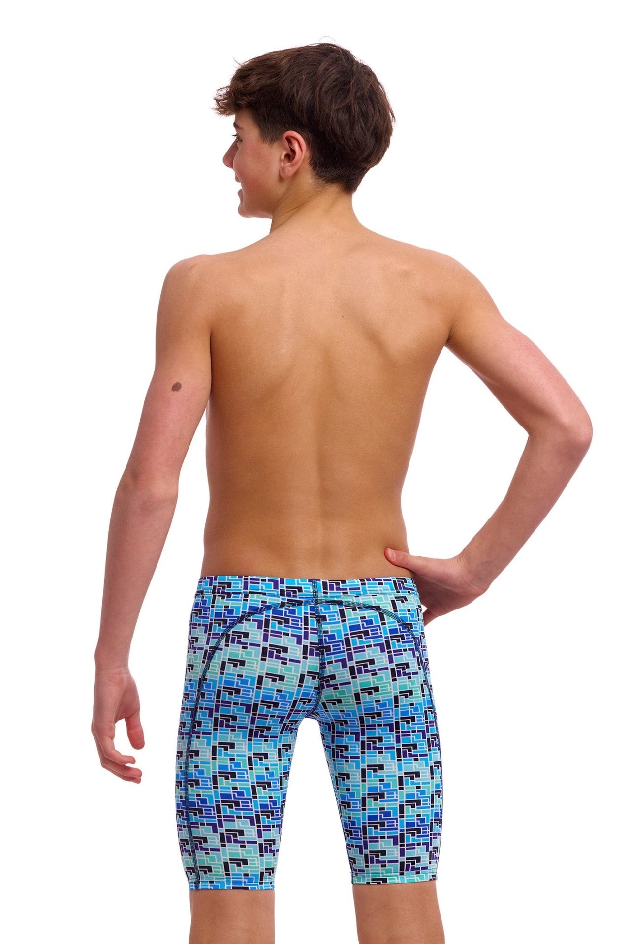 FUNKY TRUNKS BOYS JACK STACK TRAINING JAMMER - Blue