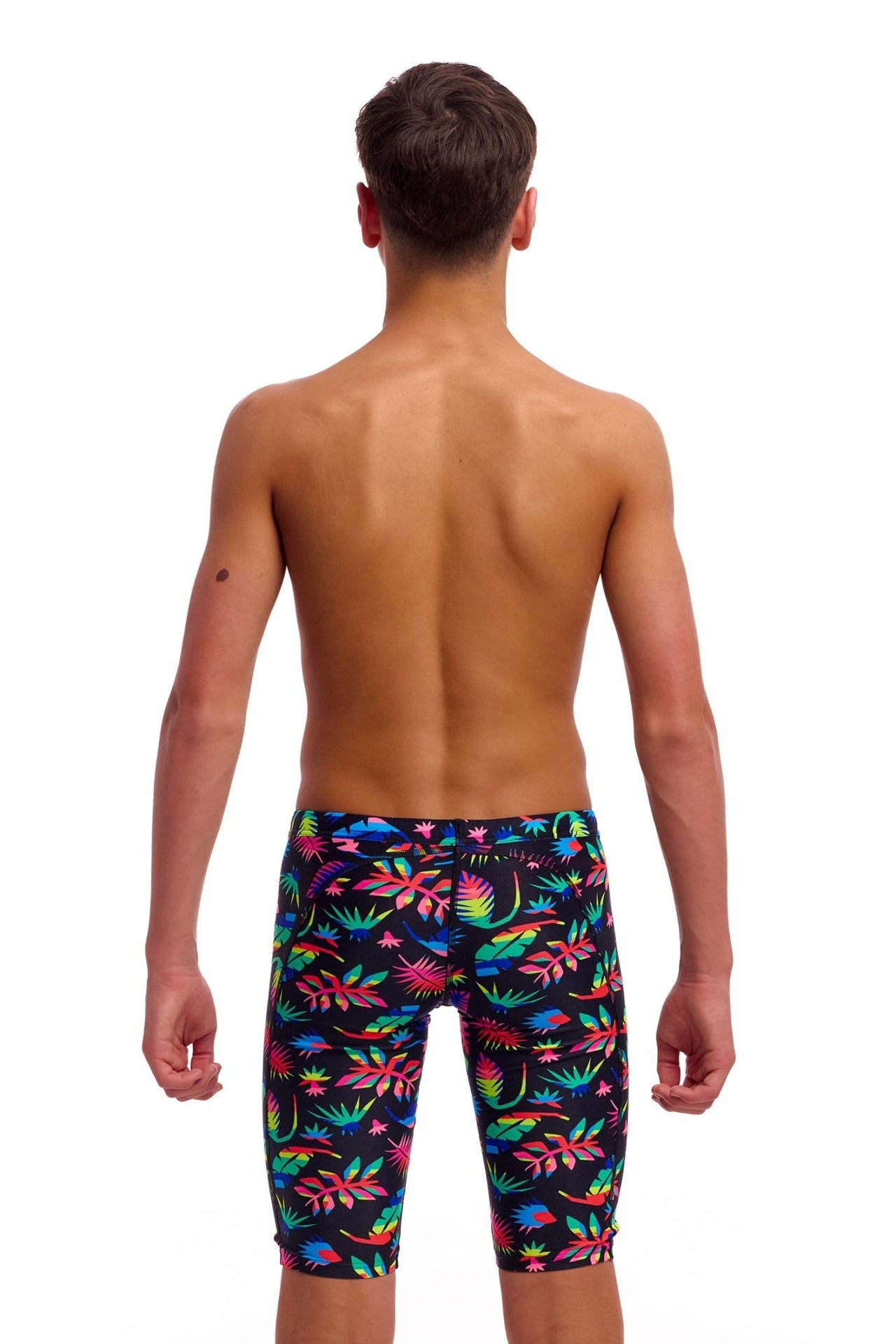 FUNKY TRUNKS BOYS LOST LEAF TRAINING JAMMER - Multicolour