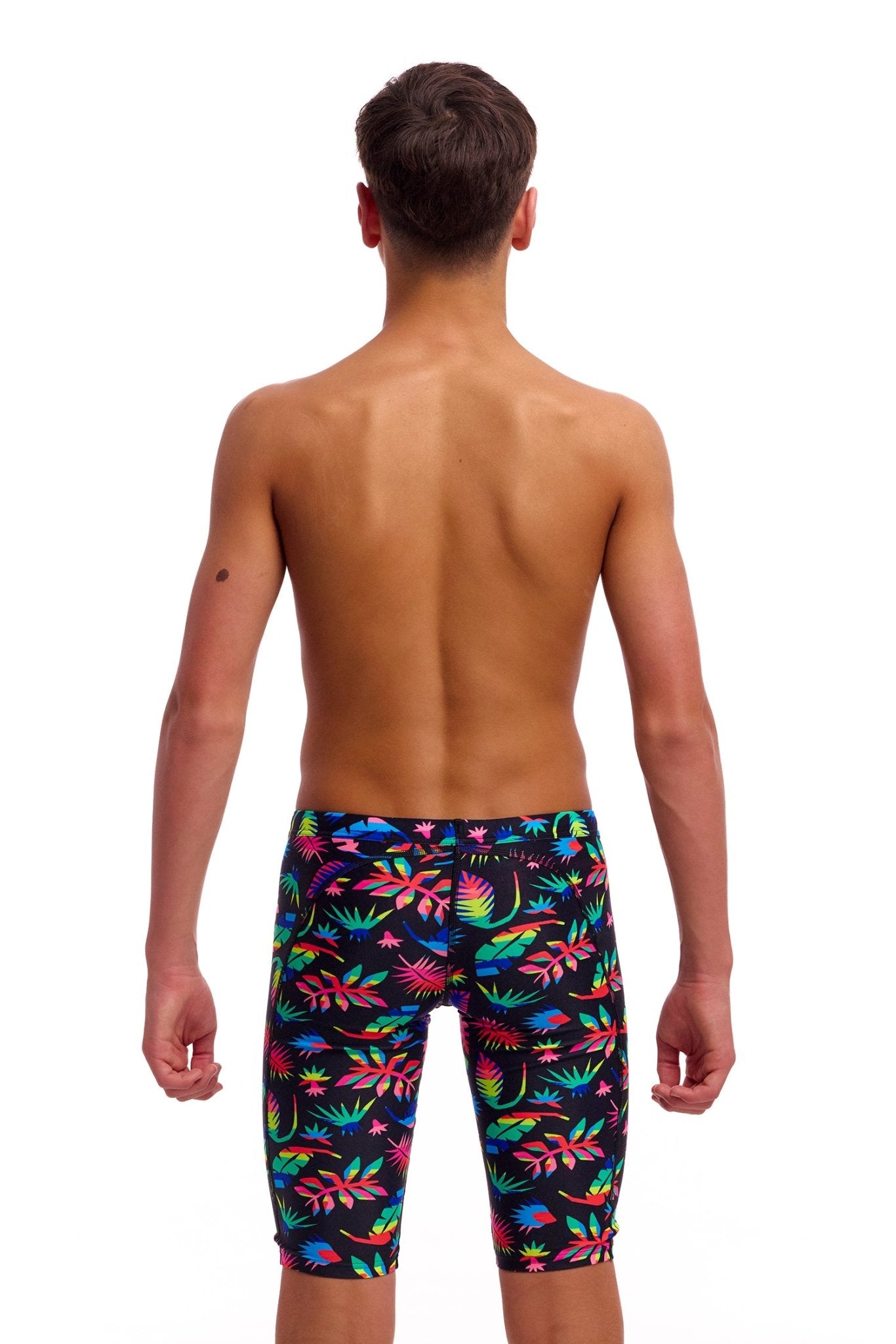 FUNKY TRUNKS BOYS LOST LEAF TRAINING JAMMER - Multicolour