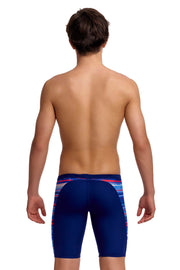 FUNKY TRUNKS BOYS LOST LINES TRAINING JAMMER - Blue
