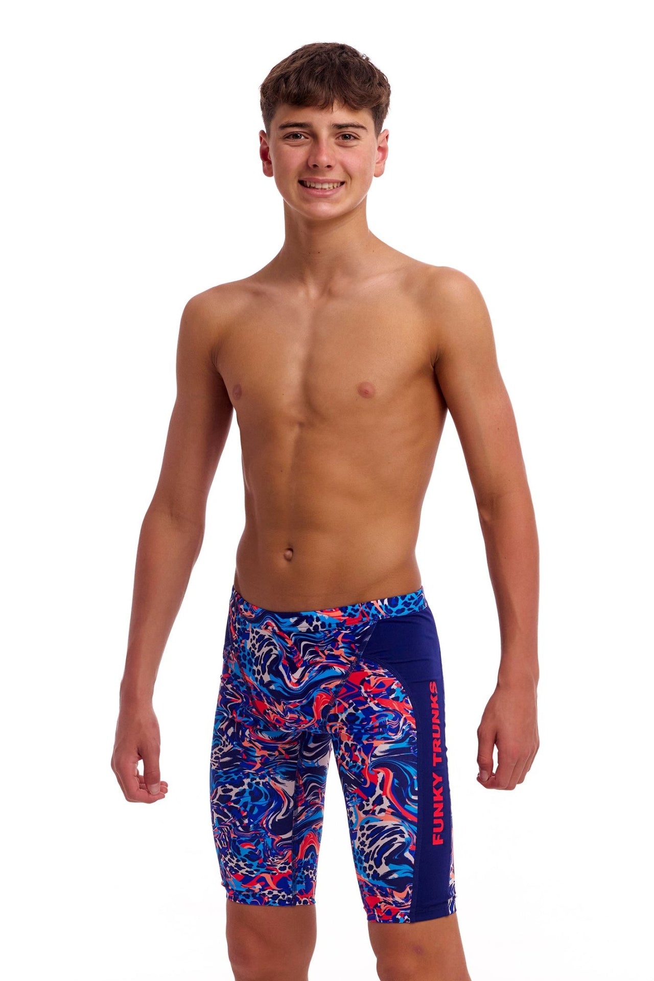 FUNKY TRUNKS BOYS MAD CAT TRAINING JAMMER - Multicolour