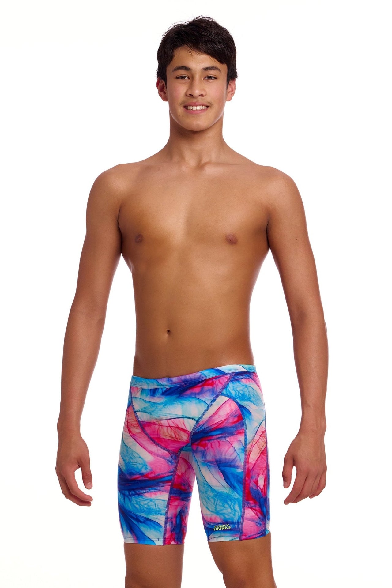 FUNKY TRUNKS BOYS MUSCLE MAD TRAINING JAMMER - Multicolour