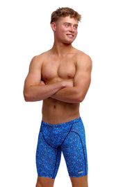 FUNKY TRUNKS BOYS PEBBLE BEACH TRAINING JAMMER - Blue