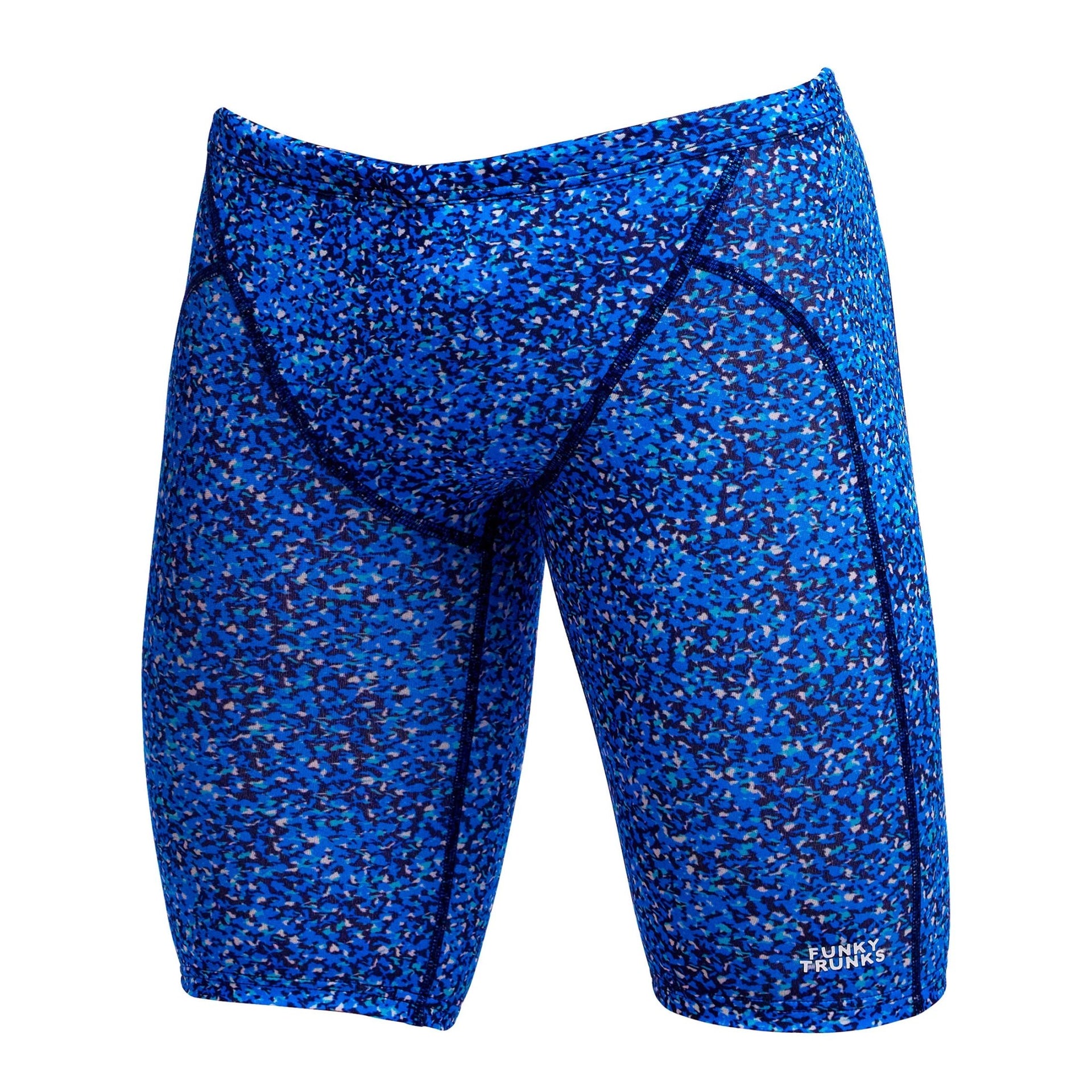 FUNKY TRUNKS BOYS PEBBLE BEACH TRAINING JAMMER - Blue
