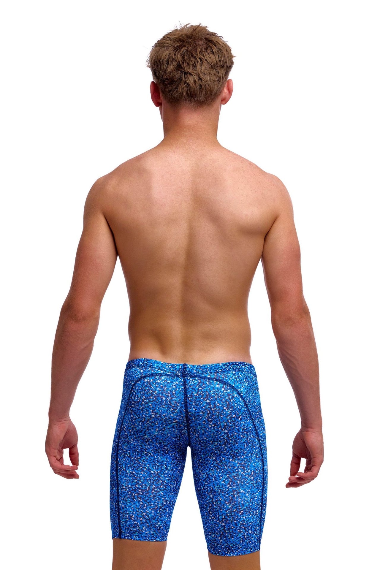FUNKY TRUNKS BOYS PEBBLE BEACH TRAINING JAMMER - Blue