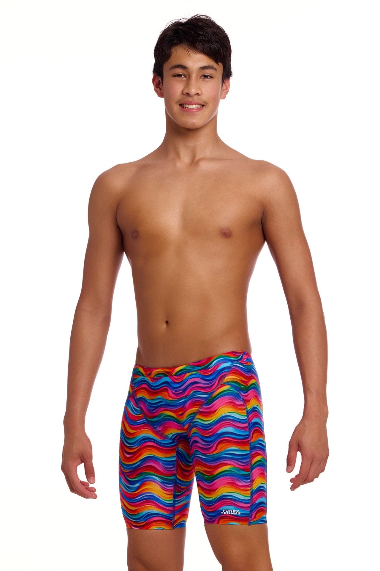 FUNKY TRUNKS BOYS PLASTIC FANTASTIC TRAINING JAMMER - Multicolour