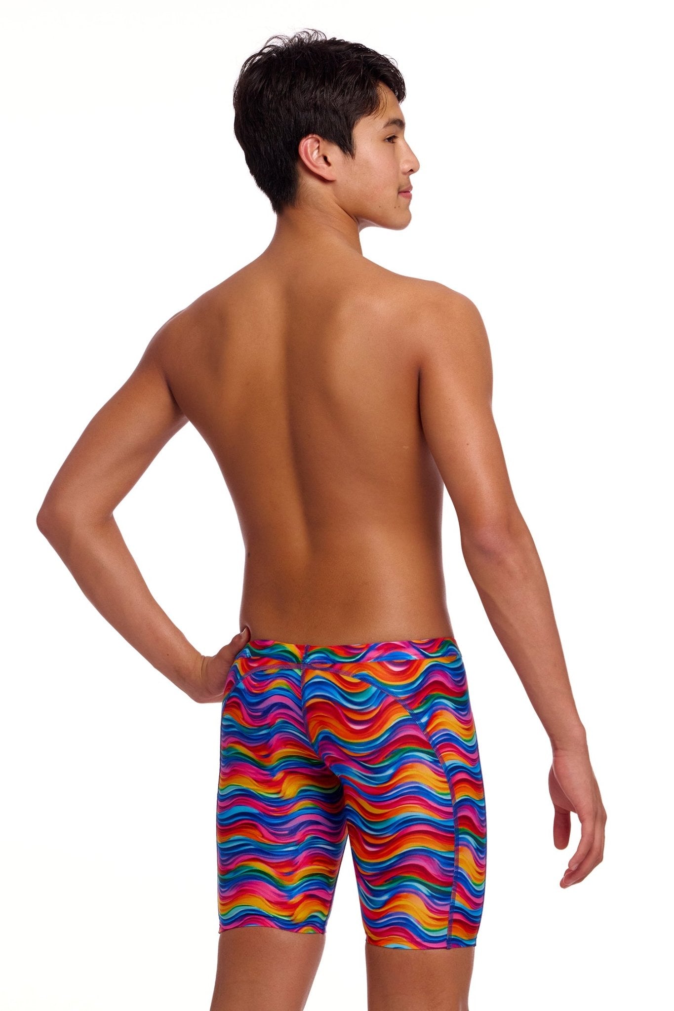 FUNKY TRUNKS BOYS PLASTIC FANTASTIC TRAINING JAMMER - Multicolour