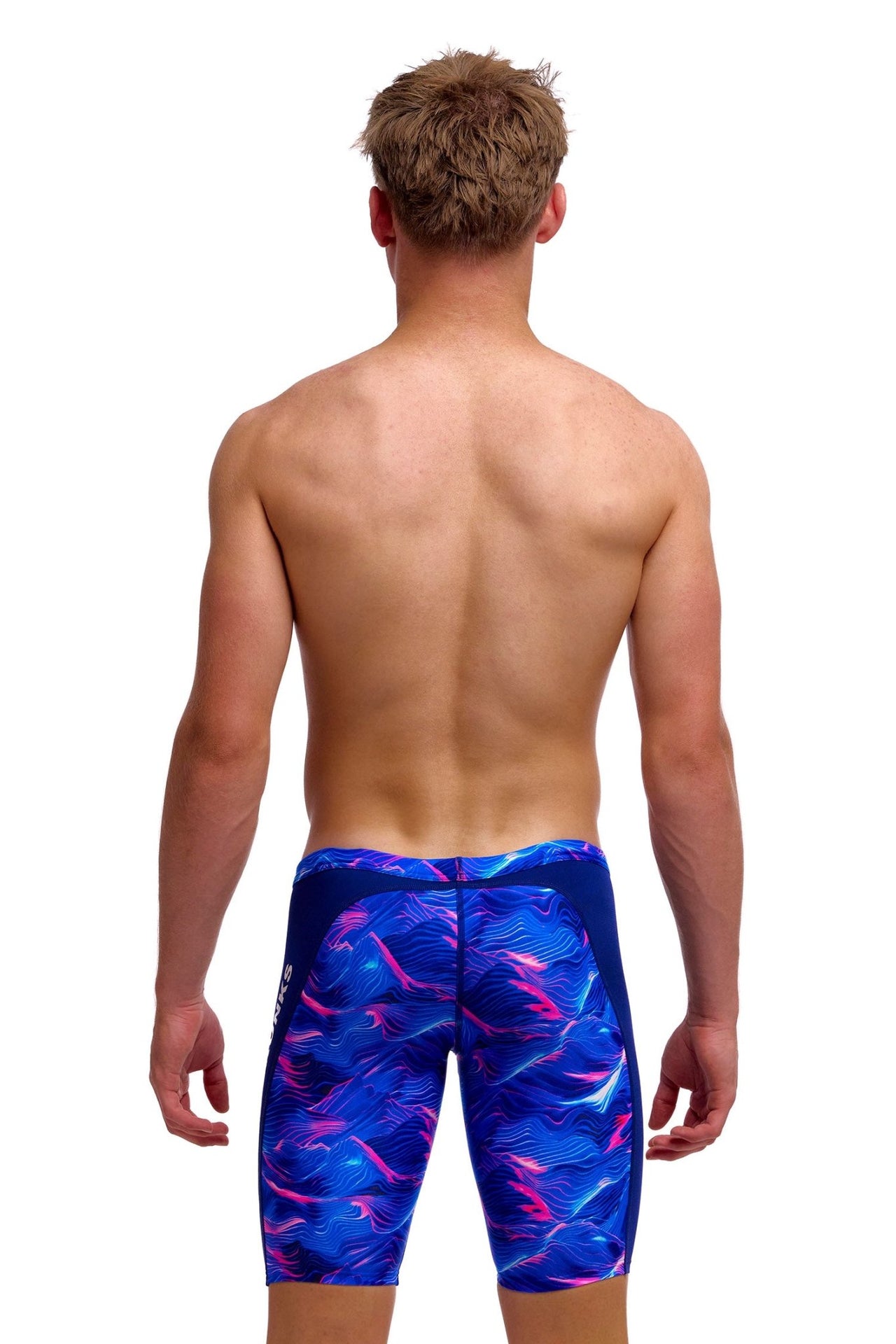 FUNKY TRUNKS BOYS RISING TIDE TRAINING JAMMER - Purple