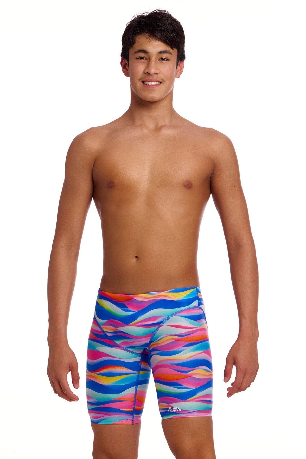 FUNKY TRUNKS BOYS ROYAL WAVE FAST TRAINING JAMMER