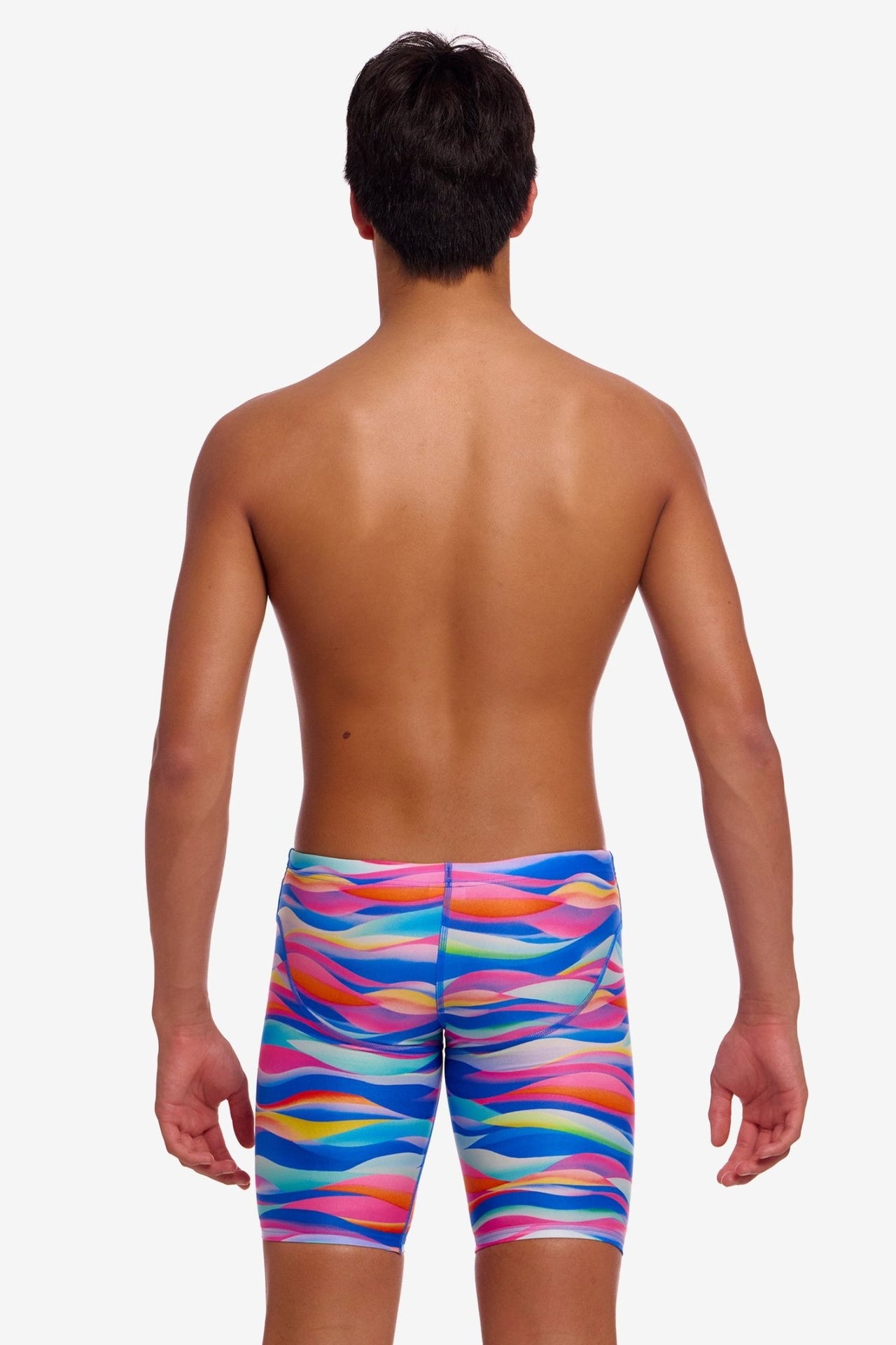 FUNKY TRUNKS BOYS ROYAL WAVE FAST TRAINING JAMMER - Multicolour