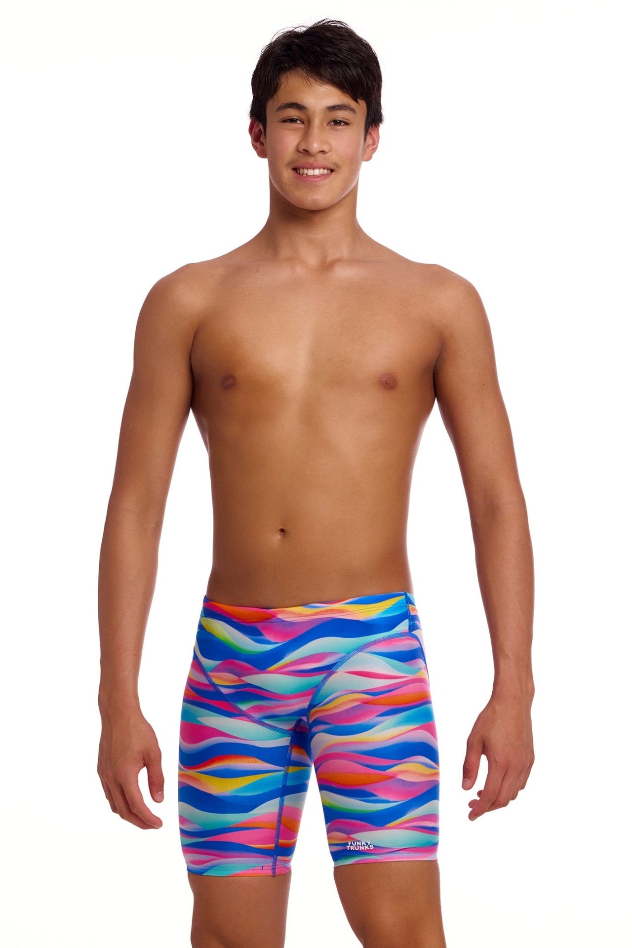 FUNKY TRUNKS BOYS ROYAL WAVE FAST TRAINING JAMMER - Multicolour