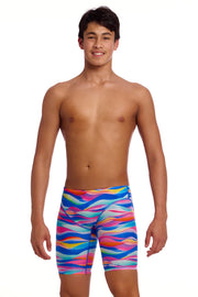 FUNKY TRUNKS BOYS ROYAL WAVE FAST TRAINING JAMMER - Multicolour