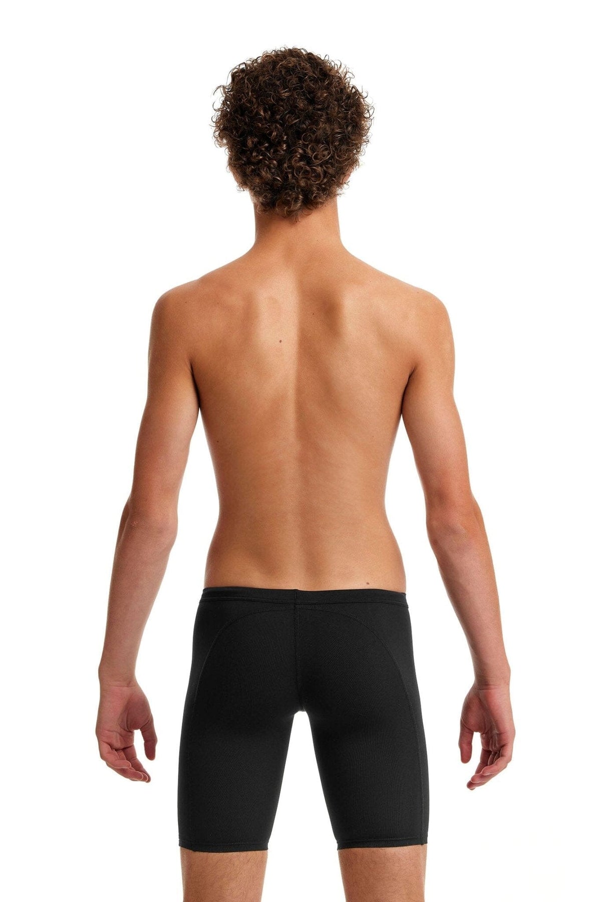 FUNKY TRUNKS BOYS STILL BLACK TRAINING JAMMER