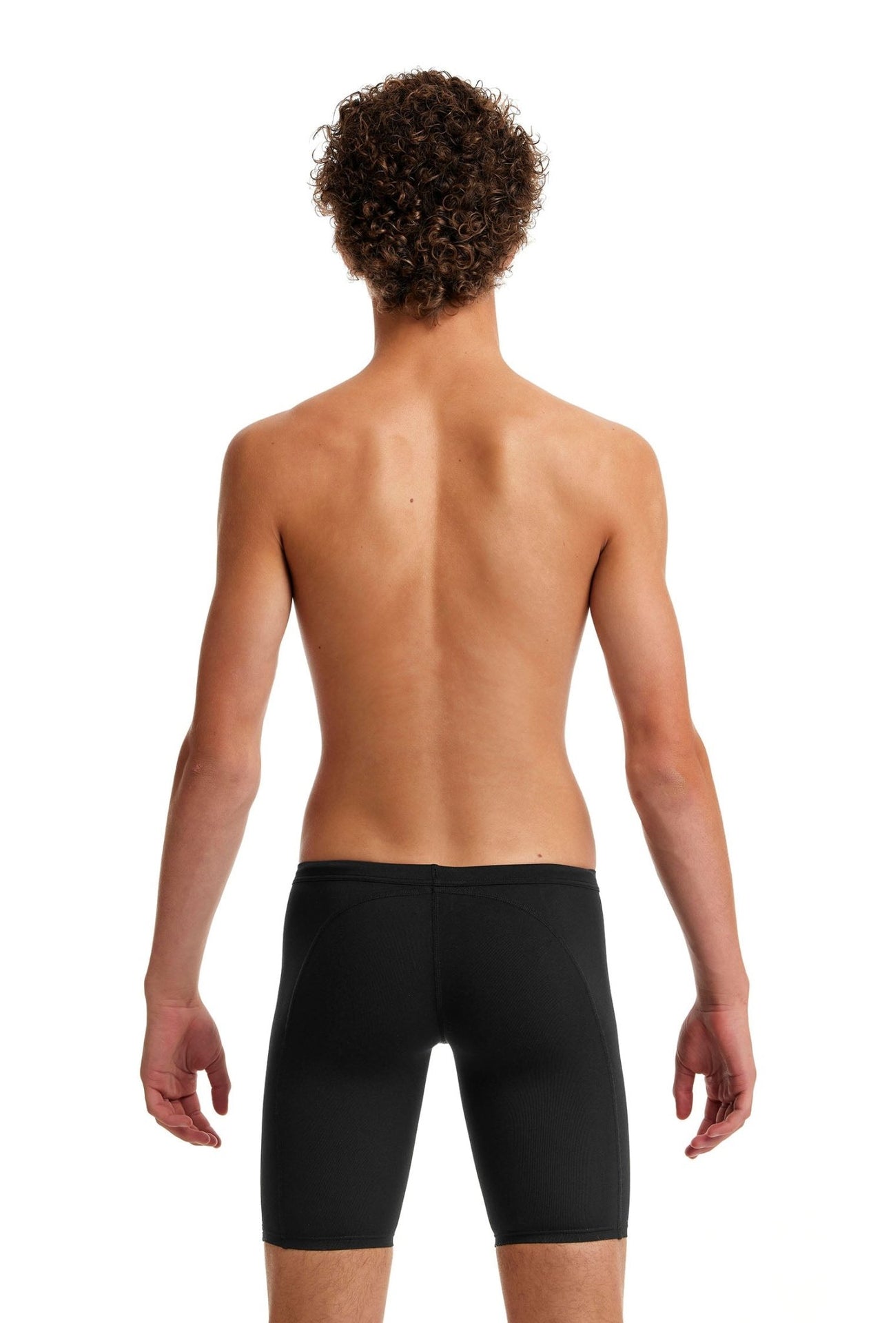 FUNKY TRUNKS BOYS STILL BLACK TRAINING JAMMER - Black