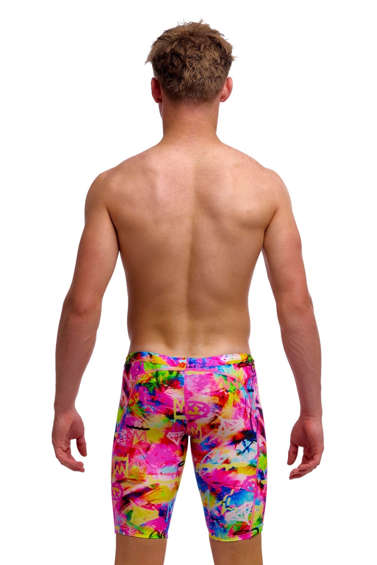 FUNKY TRUNKS BOYS TAG HER TRAINING JAMMER - Multicolour