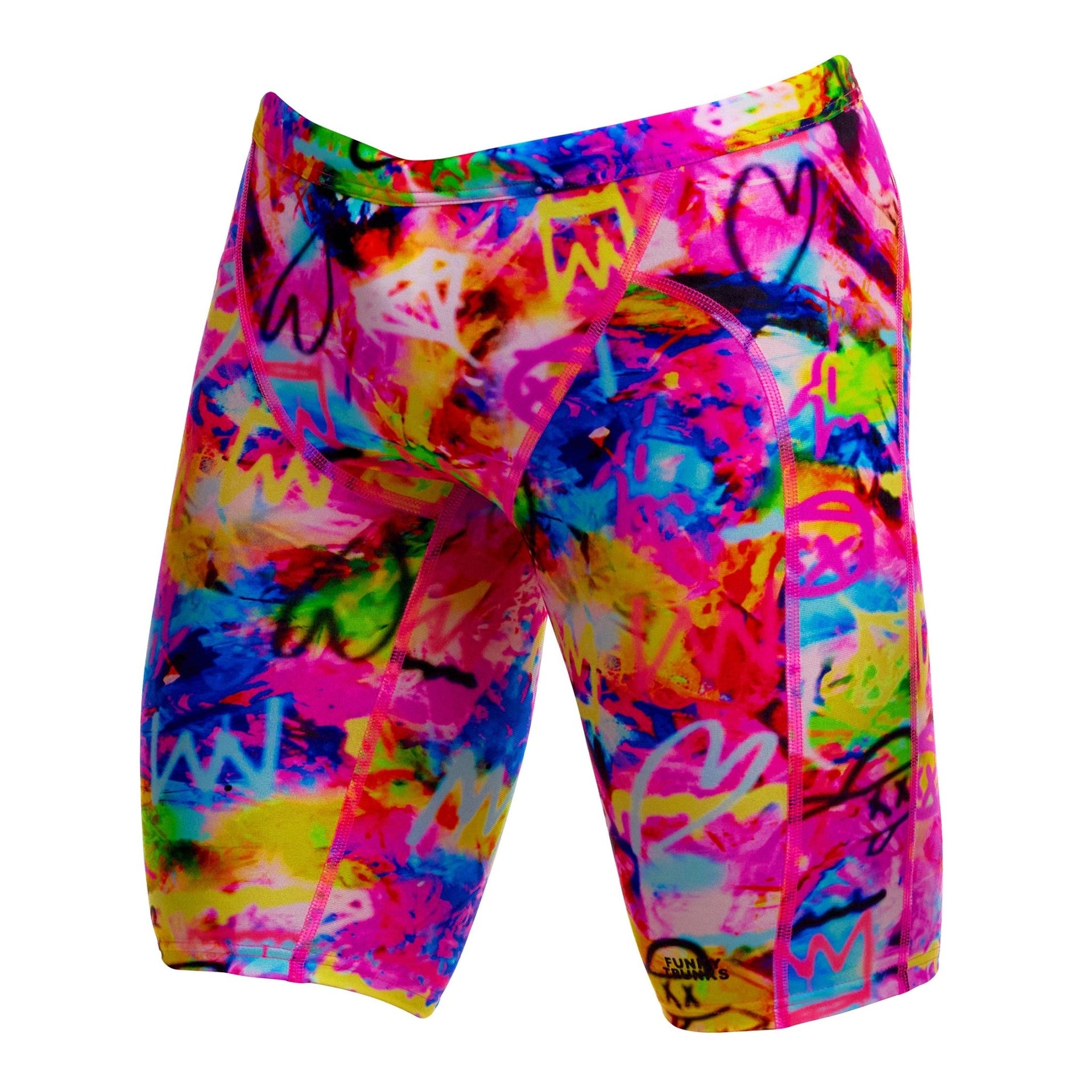 FUNKY TRUNKS BOYS TAG HER TRAINING JAMMER - Multicolour