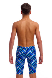 FUNKY TRUNKS BOYS UNDER OVER TRAINING JAMMER - Blue