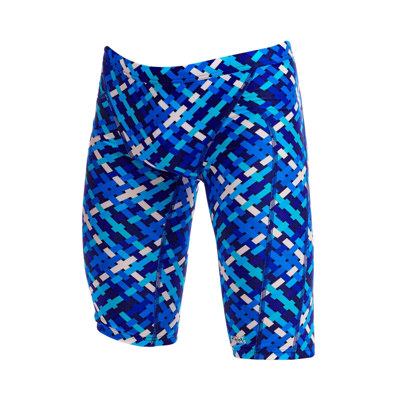 FUNKY TRUNKS BOYS UNDER OVER TRAINING JAMMER - Blue