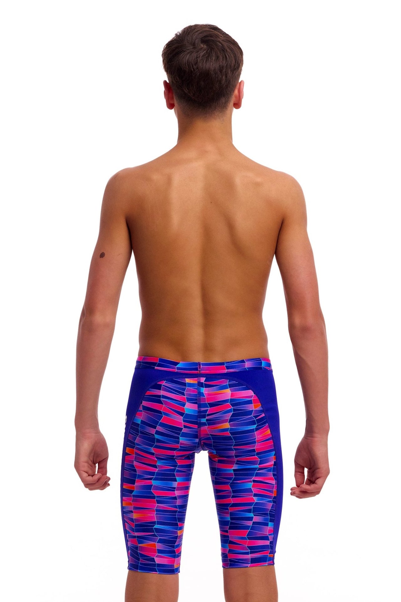 FUNKY TRUNKS BOYS WARPED WAVES TRAINING JAMMER - Multicolour