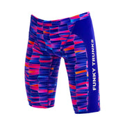 FUNKY TRUNKS BOYS WARPED WAVES TRAINING JAMMER - Multicolour