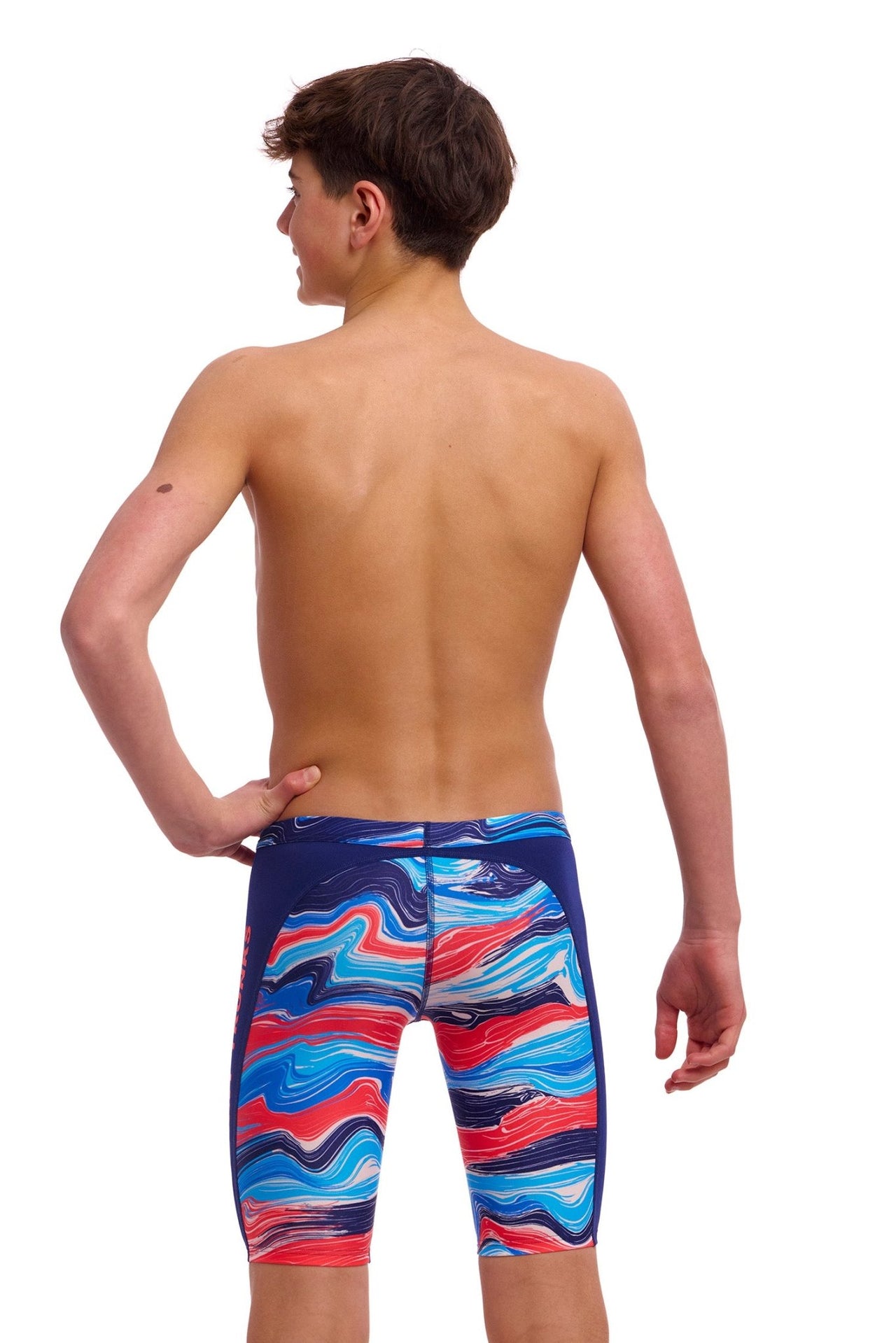 FUNKY TRUNKS BOYS WAVE CRAZE TRAINING JAMMER - Multicolour