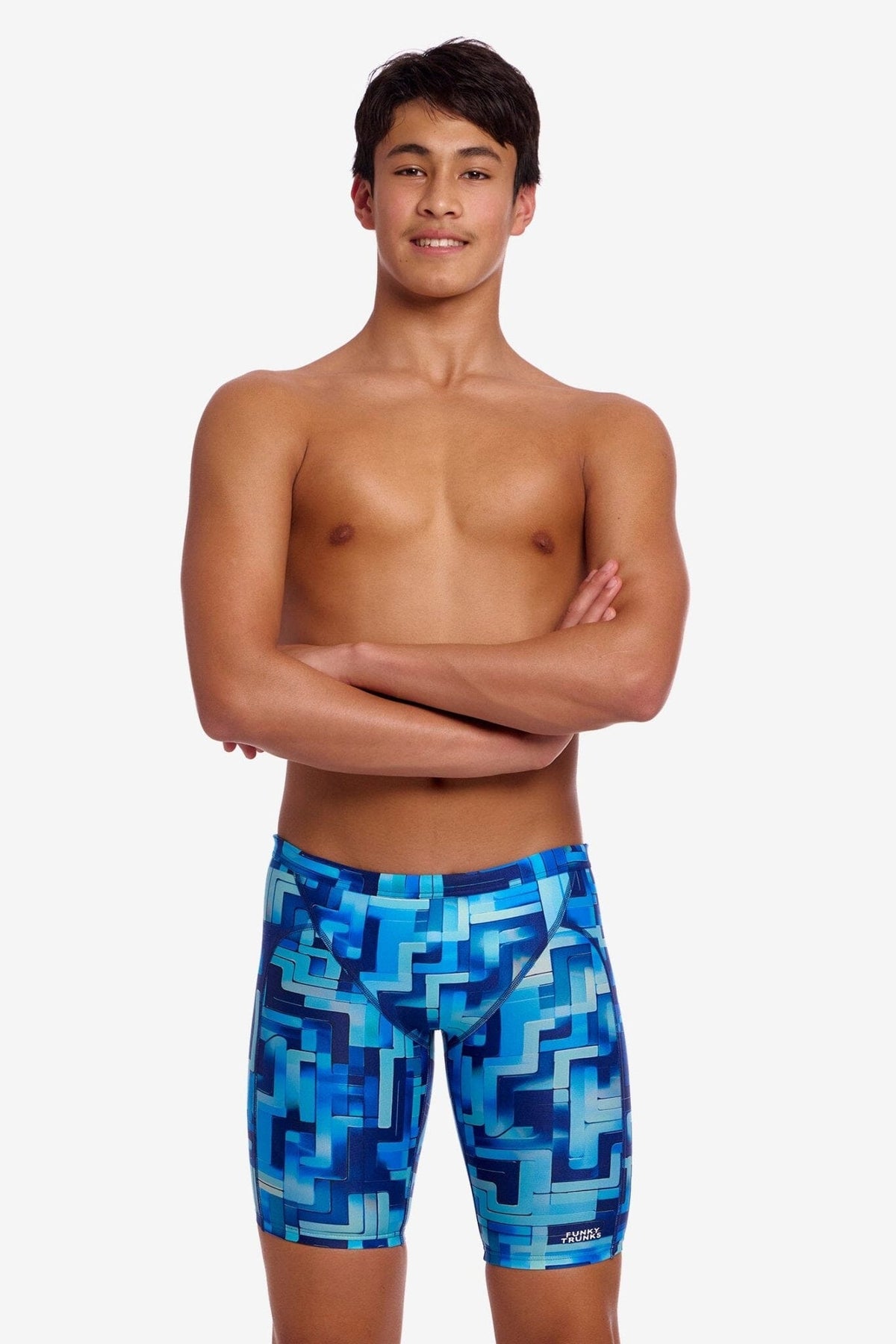 FUNKY TRUNKS BOYS YOU BLUED TRAINING JAMMER