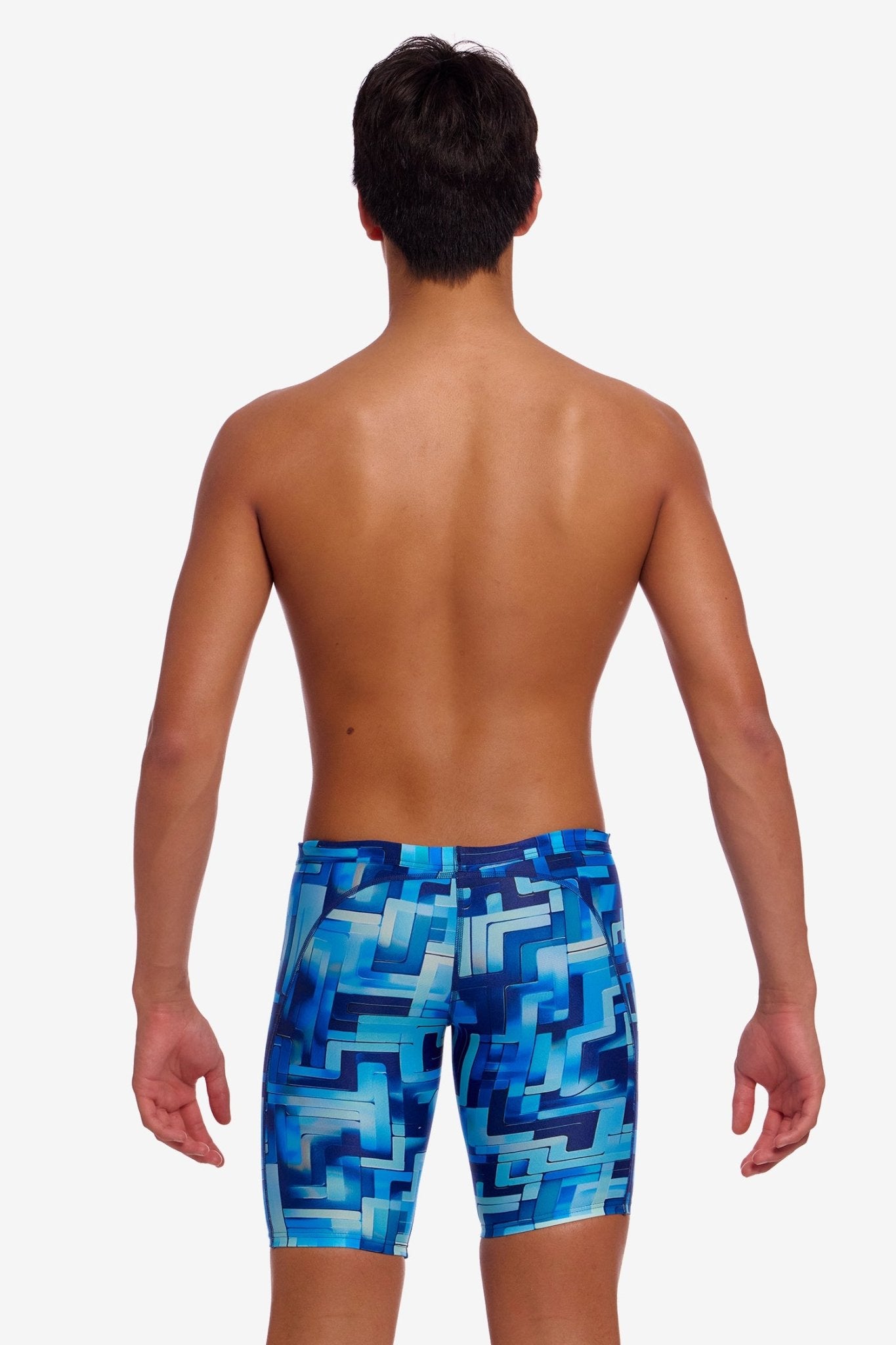 FUNKY TRUNKS BOYS YOU BLUED TRAINING JAMMER - Blue