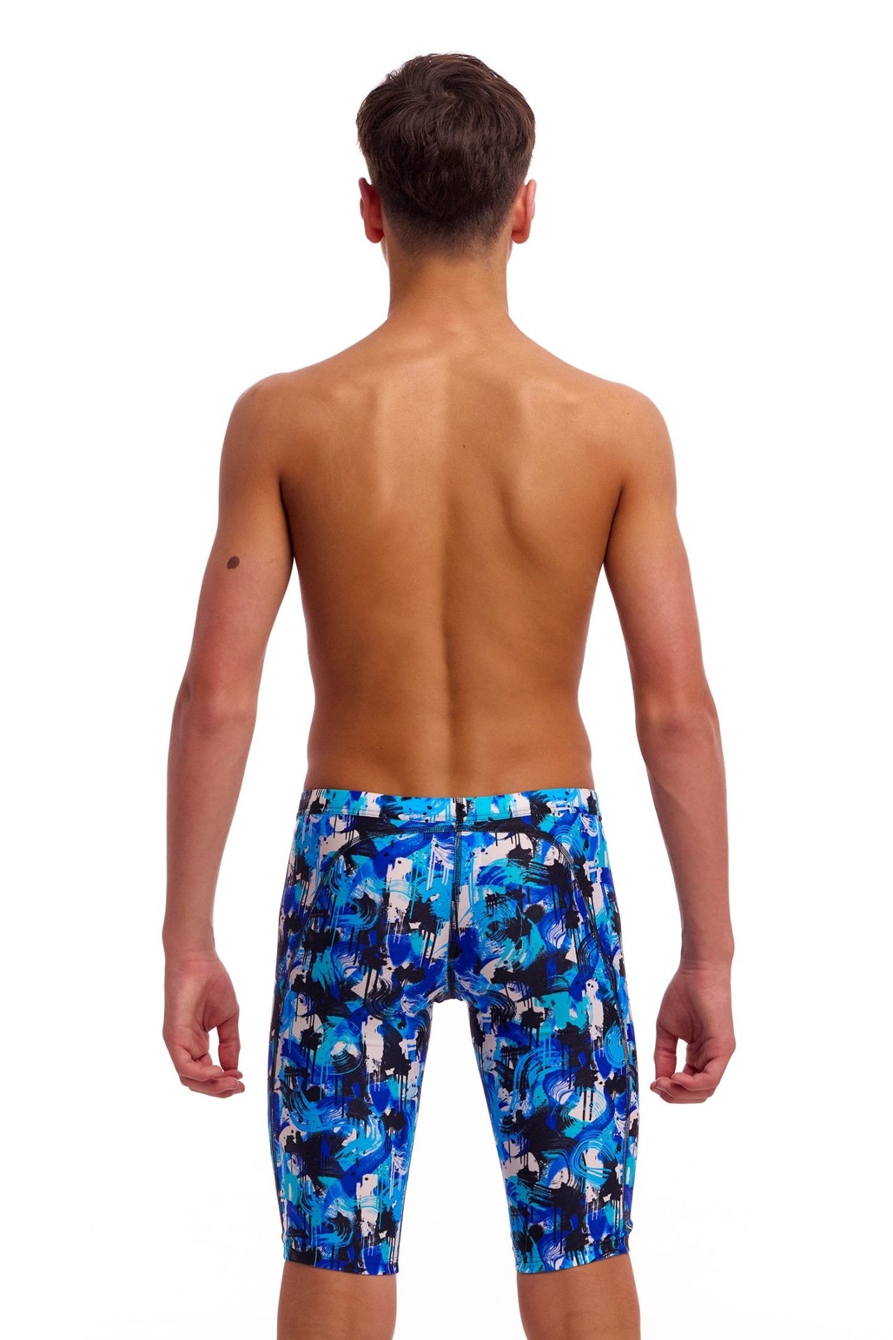 FUNKY TRUNKS BOYS YOU MESSER TRAINING JAMMER - Blue