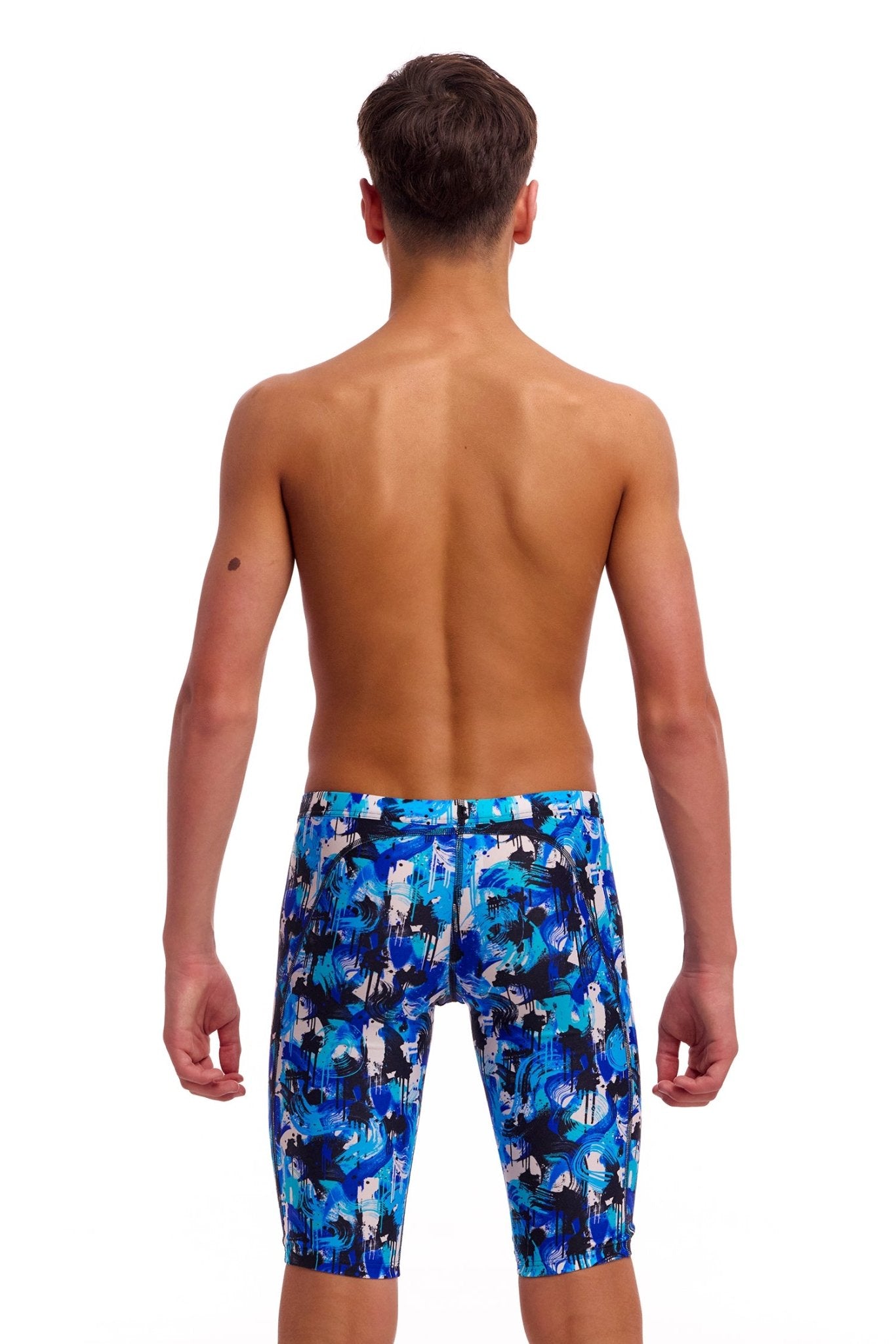 FUNKY TRUNKS BOYS YOU MESSER TRAINING JAMMER - Blue