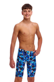 FUNKY TRUNKS BOYS YOU MESSER TRAINING JAMMER - Blue