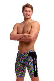 FUNKY TRUNKS MENS BITS OF PEACE TRAINING JAMMER - Multicolour