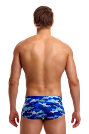 FUNKY TRUNKS MENS CLEAN MARINE CLASSIC TRUNKS - Blue