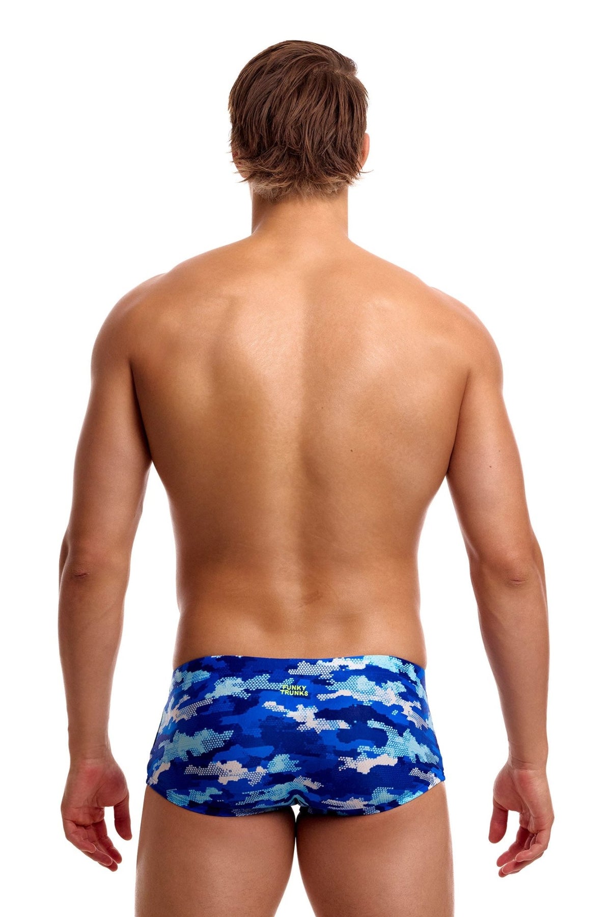FUNKY TRUNKS MENS CLEAN MARINE CLASSIC TRUNKS - Blue