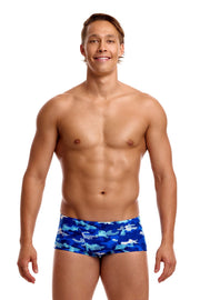 FUNKY TRUNKS MENS CLEAN MARINE CLASSIC TRUNKS - Blue