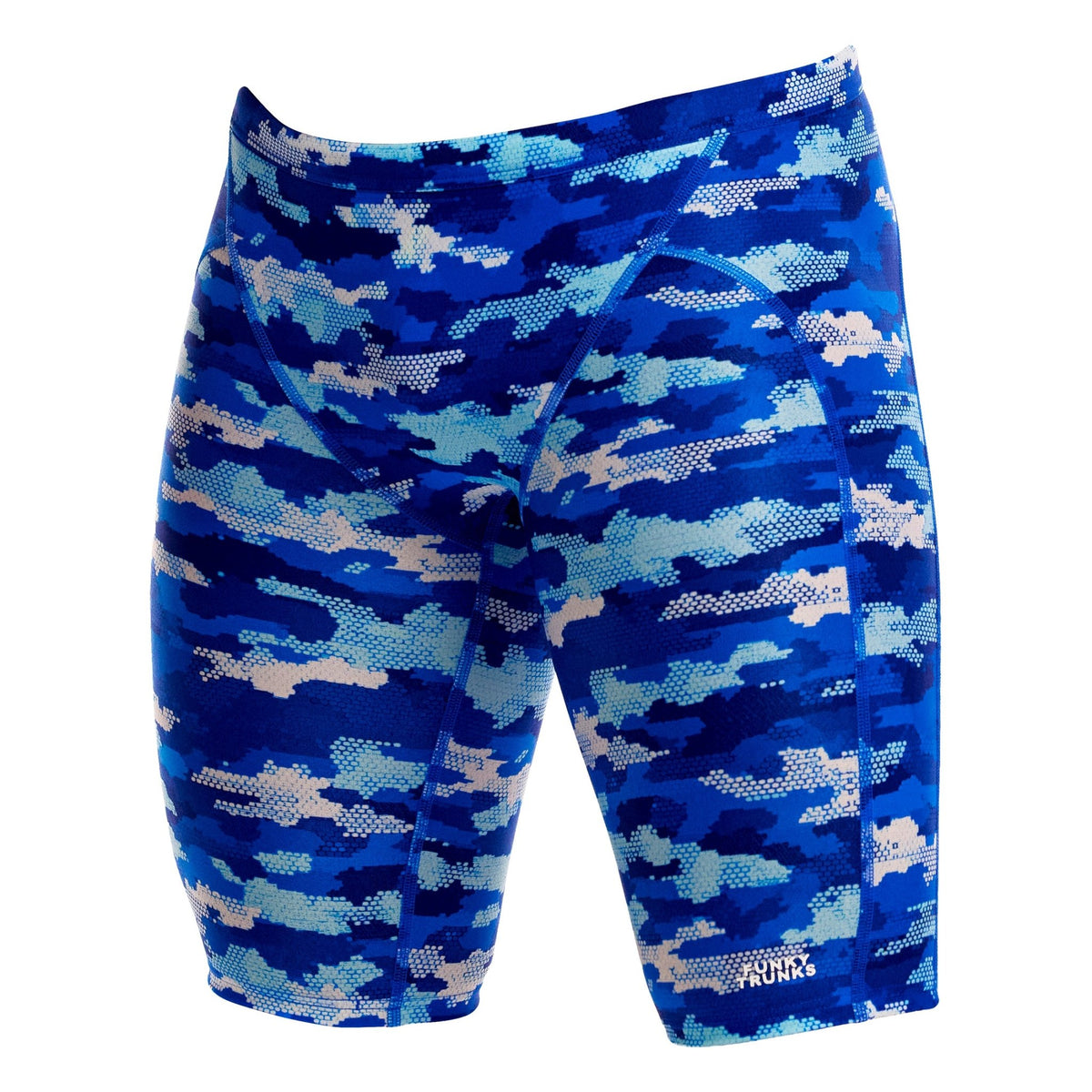 FUNKY TRUNKS MENS CLEAN MARINE TRAINING JAMMER - Blue