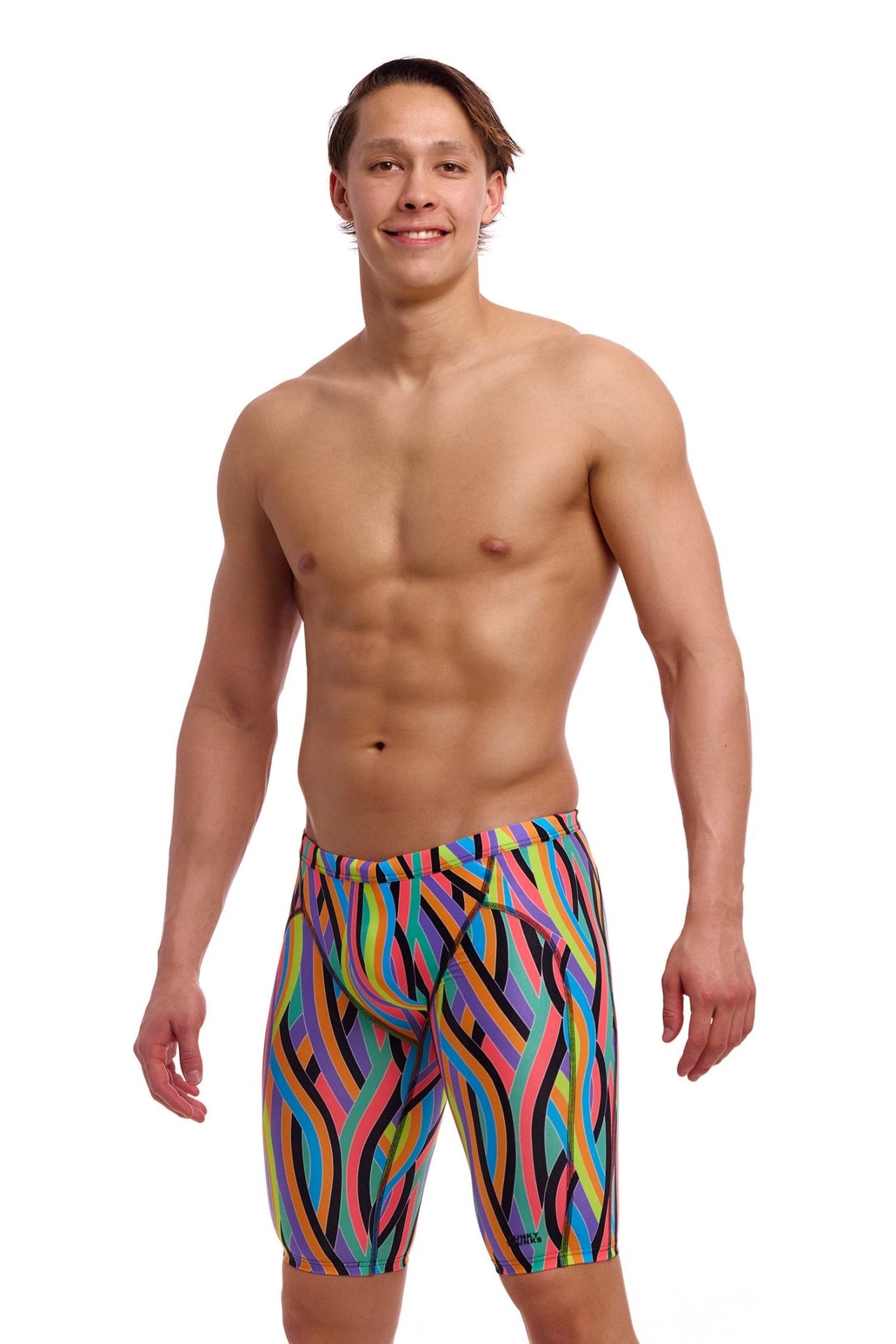 FUNKY TRUNKS MENS CURL CURL TRAINING JAMMER - Multicolour