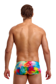FUNKY TRUNKS MENS FALLING COLOURS CLASSIC TRUNKS - Multicolour